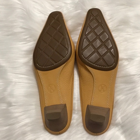 NWOB Cole Haan Camel Color Mules size 8 AA - Picture 3 of 6